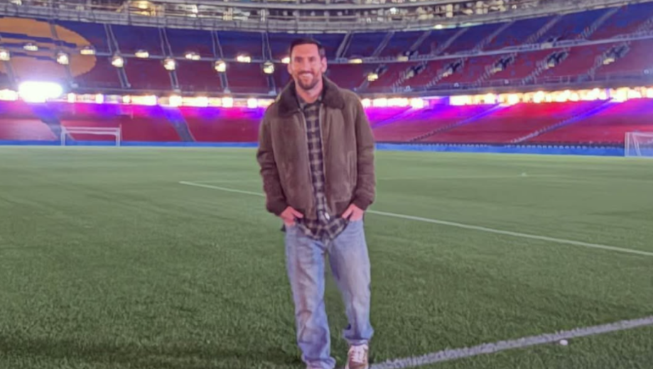 El crack argentino volvió al emblemático estadio después de cuatro años. 