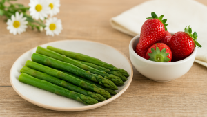 Espárragos y frutillas: los sabores frescos y saludables que marcan la primavera
