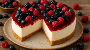 Cómo hacer cheesecake sin gluten y sin horno con frutos rojos: la receta más fácil y fresca del verano