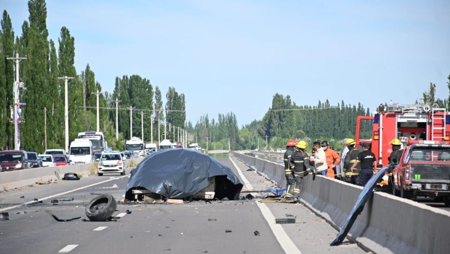 Identificaron a la mujer que murió en la Ruta 22. Foto: Flor Salto 