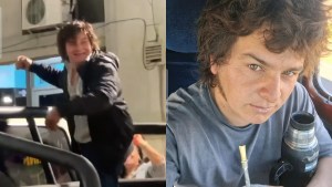 Furor en redes por el «doble» de Javier Milei: el joven que sorprende por su increíble parecido con el Presidente 