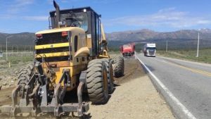Vialidad Nacional trabaja sobre la Ruta 40 en Bariloche