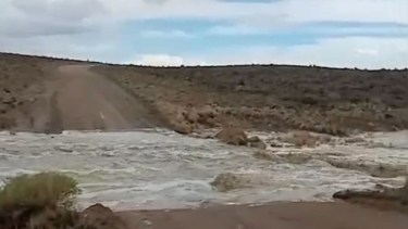 Río Negro bajo alerta por tormentas: Vialidad reporta rutas intransitables y tránsito restringido