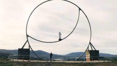 Trekking al Cerro de la Virgen: una pausa en medio de la Fiesta del Chivito
