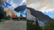 Imagen de Alerta por incendio activo en Epuyén: piden no acercarse y extremar la precaución en rutas