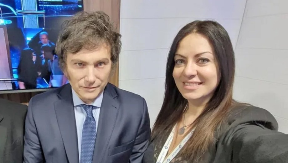 Javier Milei y Sandra Pettovello.