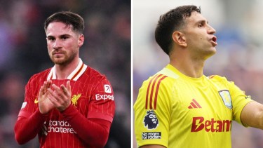 Mac Allister asistió y le ganó el duelo a Dibu Martínez: Liverpool derrotó a Aston Villa