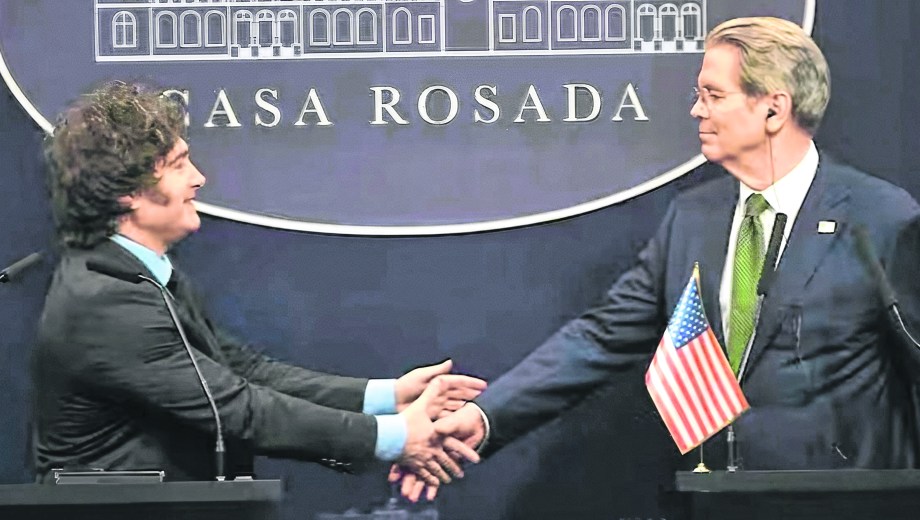 Estratégico. El desmbarco de Scott Bessent en medio de la crisis cambiaria sostuvo el programa económico previo a las elecciones. 