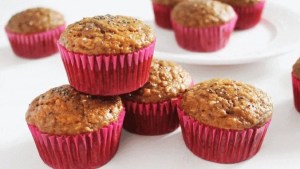 Muffins de avena y manzana saludables: una receta de pocos ingredientes y fácil de hacer