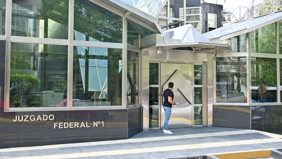 El juzgado federal 1 de Neuquén, con competencia electoral interviene en el caso Rigoni en los padrones electorales (foto Florencia Salto)