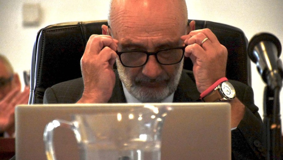 La impugnación de Vignaroli fue aceptada y este jueves habrá una nueva audiencia. El juicio de cesura tendría que empezar el martes 25. (Matías Subat)