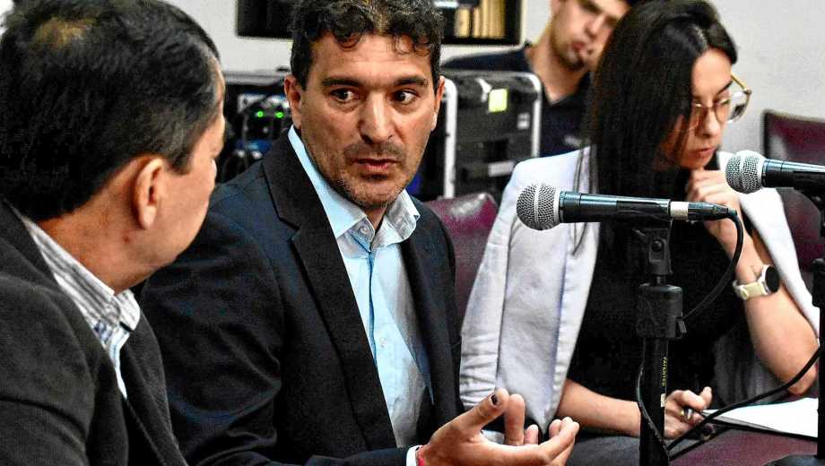 Hernán Palacios, futuro defensor penal del norte de Neuquén. (Matías Subat)