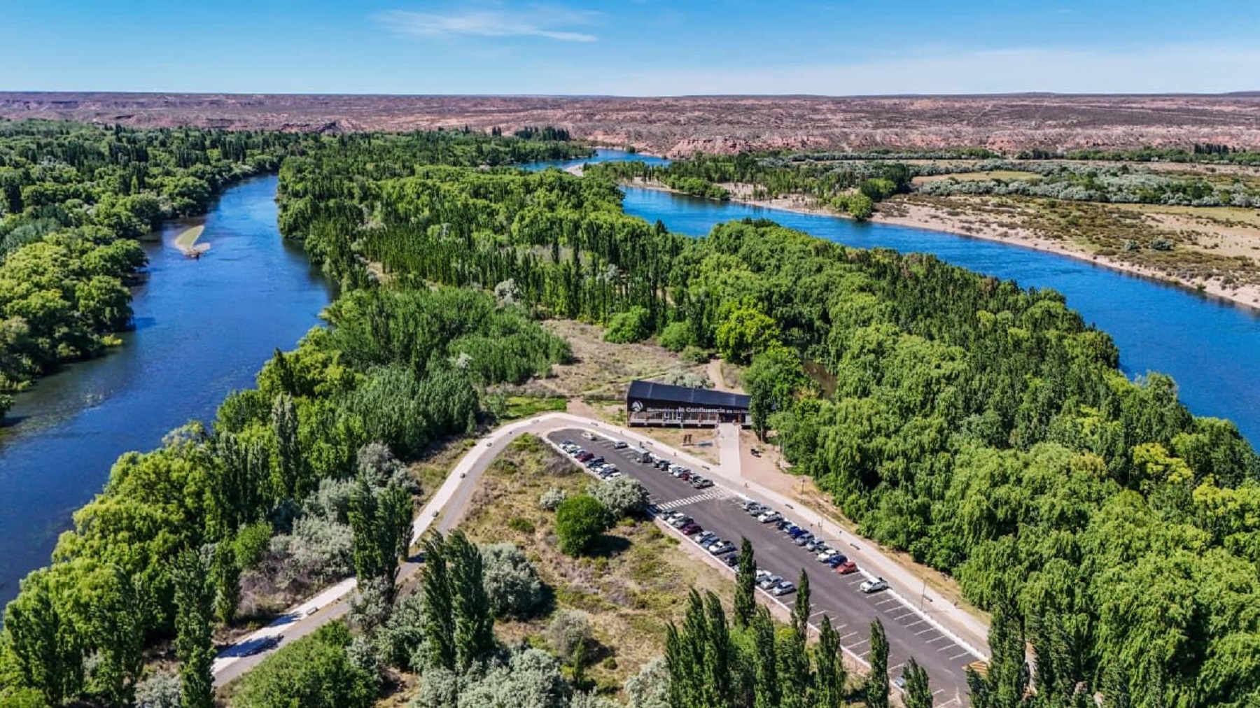 En Neuquén licitan la pasarela a la Isla de los Pájaros para conocer la confluencia de los ríos desde un nuevo mirado