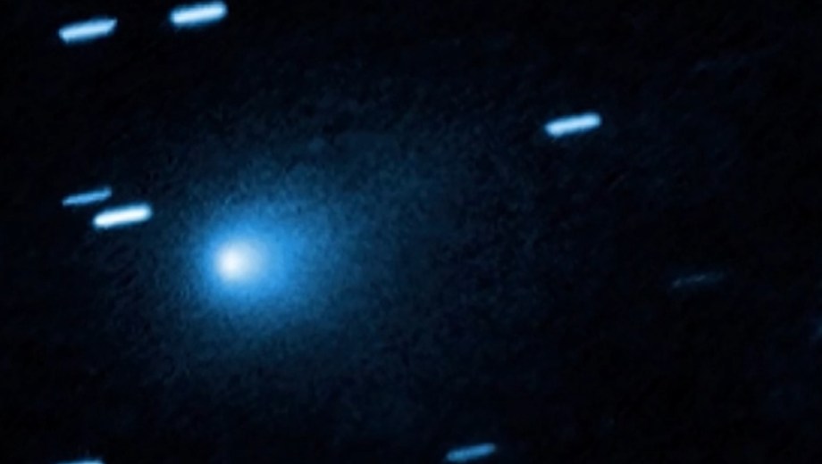 Primeras imágenes del cometa 3I-ATLAS. Foto: gentileza