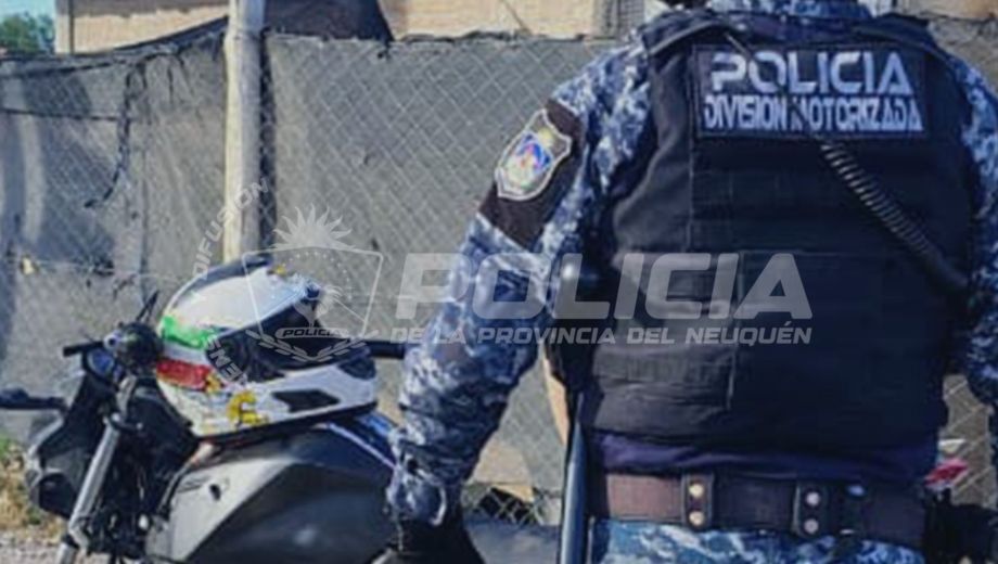 La motocicleta fue secuestrada tras la verificación del número de motor durante el operativo policial en el sector Oeste de la ciudad.
