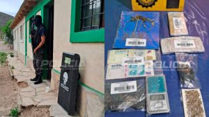 Primer operativo antidrogas en un pueblo de Neuquén: secuestraron cannabis y elementos de venta