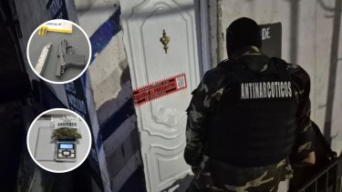 Desbaratan redes de microtráfico en Neuquén: detenidos, drogas, dinero y armas en cuatro ciudades