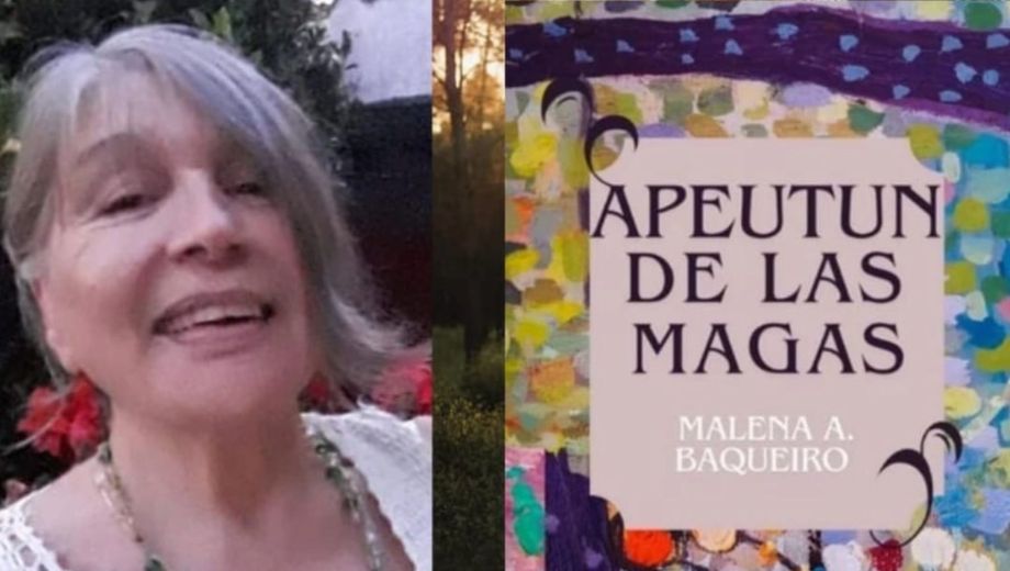 Malena A. Baqueiro, artista y escritora de General Conesa, autora de Apeutun de Las Magas. Foto gentileza. 