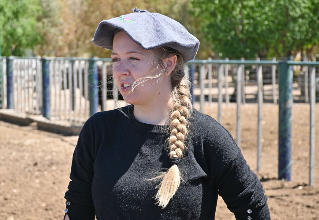 Maite Giretti, la veterinaria de la familia y de la cabaña. Foto: Florencia Salto.