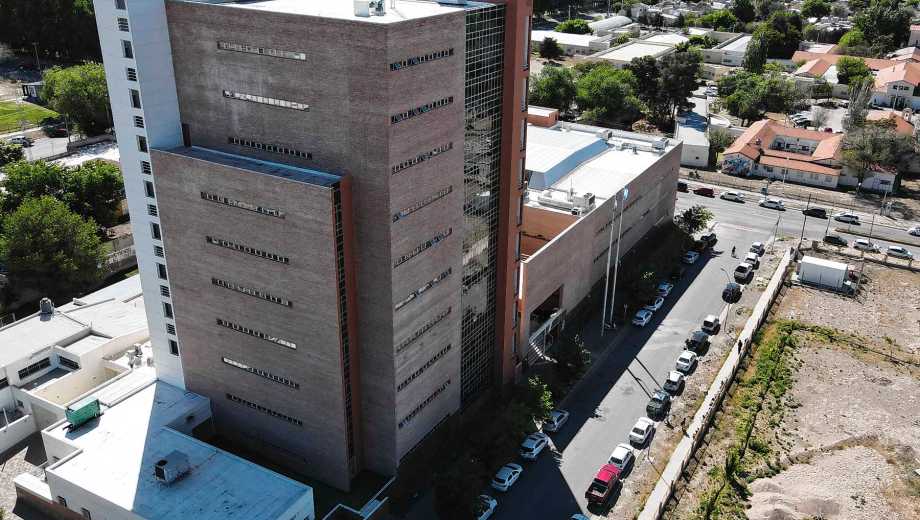 La cesura se desarrolló en los tribunales provinciales de Roca. Foto Juan Thomes