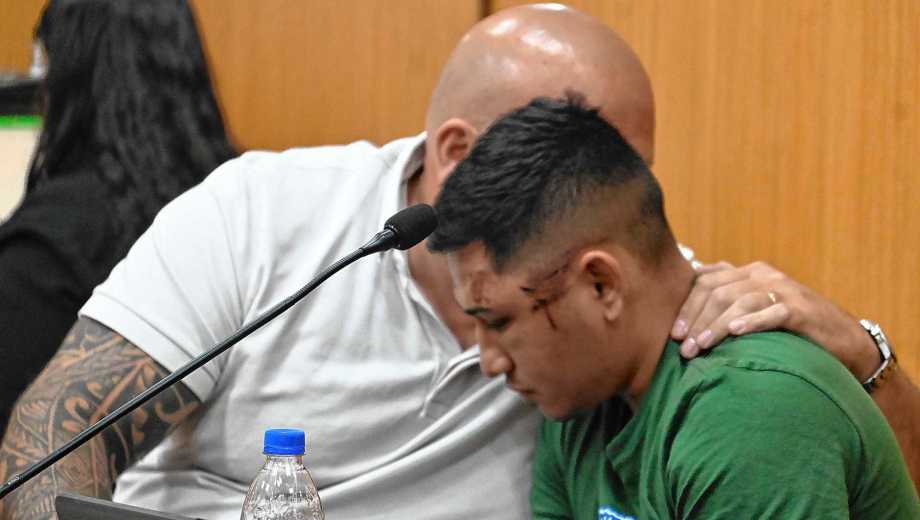 El acusado permanecerá detenido preventivamente por cuatro meses. Foto Juan Thomes.