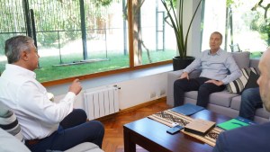 Diego Santilli y Rolando Figueroa hablaron del rol de Neuquén «en la construcción de la nueva Argentina»