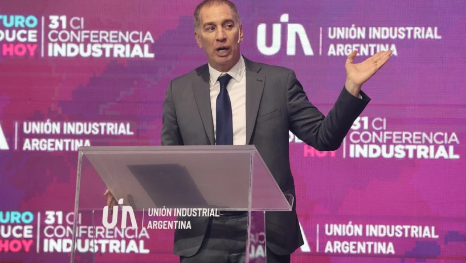 El ministro del Interior, Diego Santilli, le habló a los empresarios. (Foto: Agencia Noticias Argentinas).