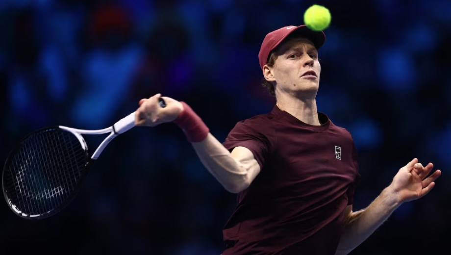 Sinner festejó el título de local