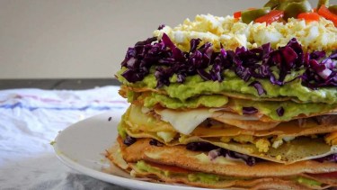 Torre de panqueques saludable: la receta sin TACC para mantener la dieta sin dejar el sabor