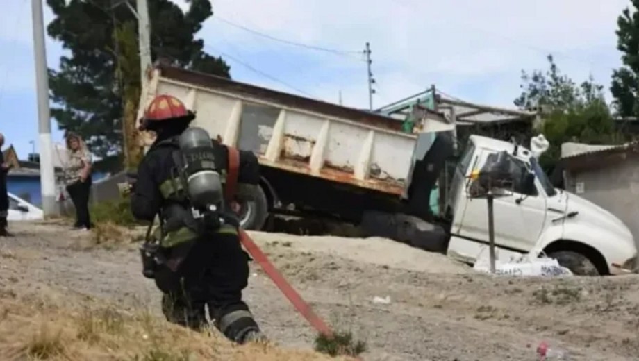 Tragedia en Comodoro Rivadavia. (gentileza LA17).