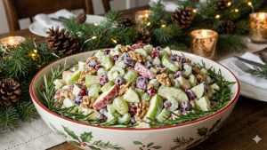 Ensalada Waldorf: la guarnición perfecta para sorprender en Navidad