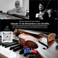 Imagen Héctor Bisso &  Luis Salva |Concierto de piano y violín