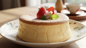 Pastel japonés sin lactosa y sin TACC: una versión ligera y esponjosa del clásico cheesecake