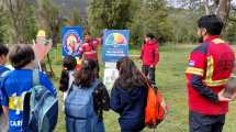 Imagen de Incendios forestales: el Splif El Bolsón reforzó la campaña preventiva en las escuelas