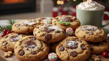 Imagen de Cómo hacer galletas navideñas con chips de chocolate: paso a paso para un sabor irresistible