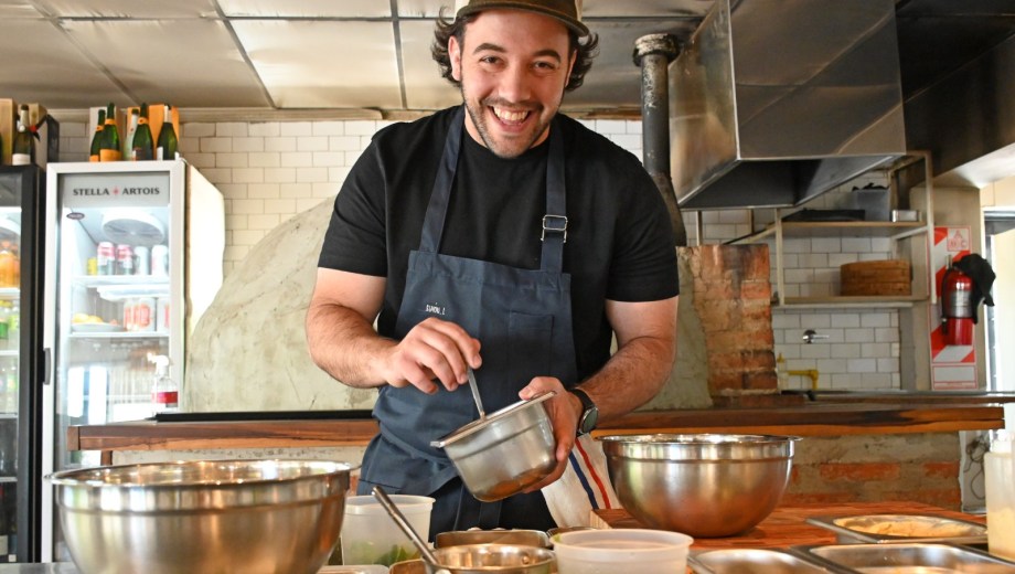 Simón Lochbaum será el encargado del plato salado.