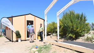 Una fundación de Bariloche ofrece módulos de vivienda «rápidas», económicas y eficientes energéticamente