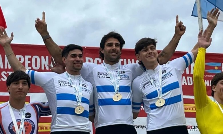 Manu Urcera, Agustín Ferrari y Lucas Vilar se quedaron con el primer puesto.