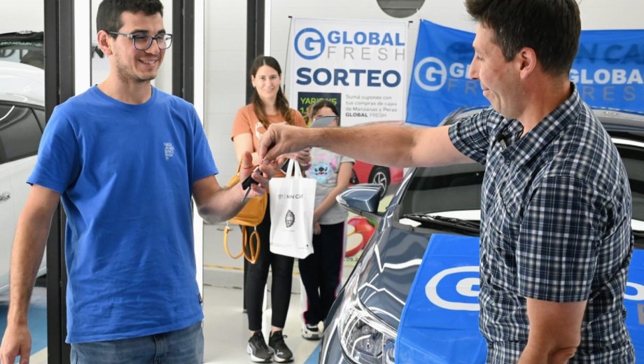 Global Fresh sorteó dos autos y anuncia más premios hacia fines de 2026. (Foto: Flor Salto).