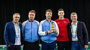 Horacio Zeballos recibió un reconocimiento por parte de la AAT antes del duelo ante Alemania