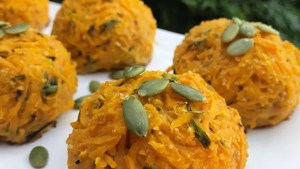 Croquetas de calabaza para acompañar el picoteo
