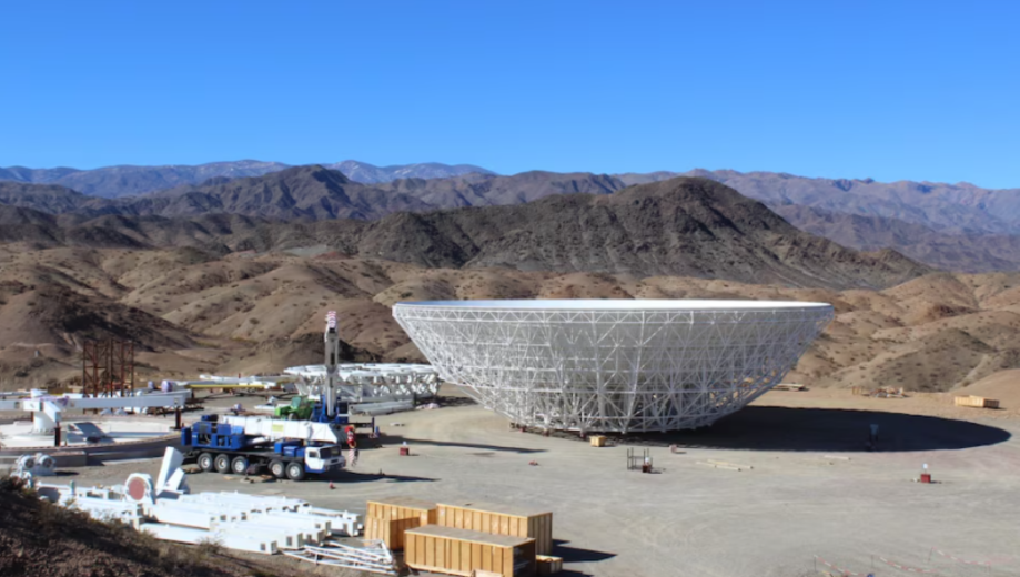 El proyecto de observación espacial es en San Juan. Foto. Gentileza Infobae. 