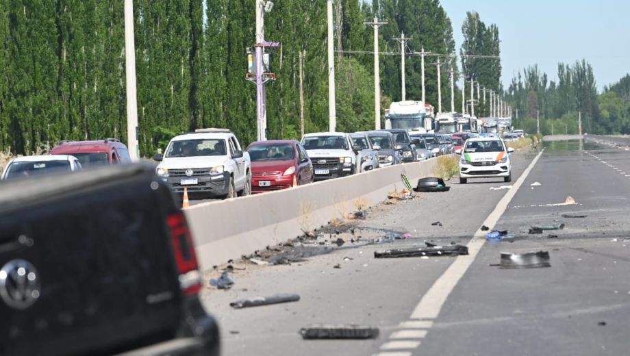 Choque Fatal en la Ruta 22. Foto ilustrativa: Flor Salto.