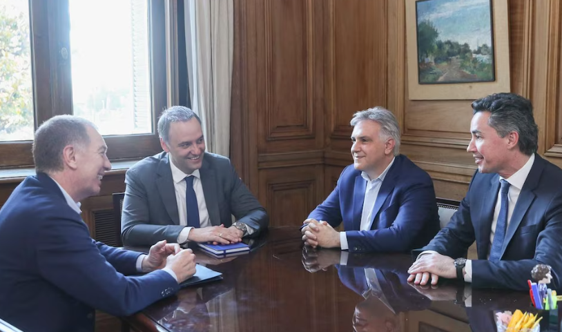 Encuentro clave en Casa Rosada por el Presupuesto 2026. Foto: Gentileza Infobae. 