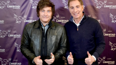 Diego Santilli juró como ministro de Interior ante Javier Milei en el Salón Blanco de Casa Rosada