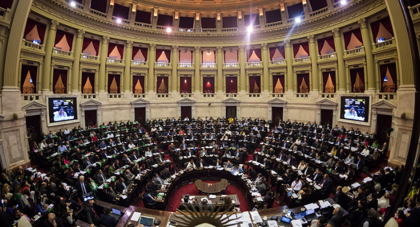 El Congreso y la recomposición den Diputados. Foto: Gentileza Infobae. 
