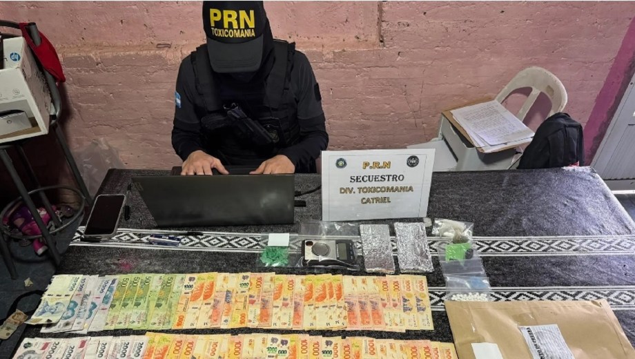Cae un kiosco narco de Catriel que vendía metanfetaminas, cocaína y marihuana 