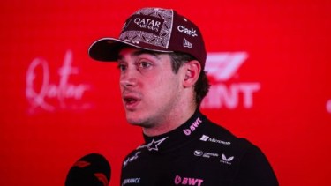 Colapinto expresó su bronca tras la Sprint de Qatar: «No vamos rápido, es frustrante»