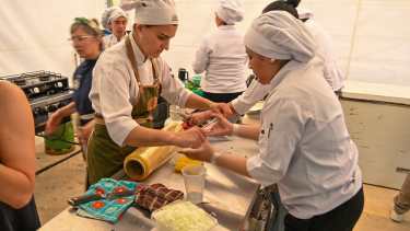 Festival Yo Como: el trabajo de los futuros chefs de la Escuela de Cocineros Patagónicos