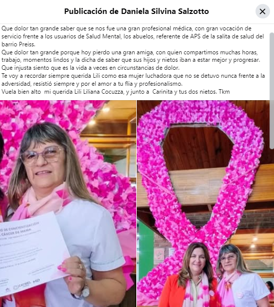 Tragedia en la Ruta 22: quién era la reconocida doctora que fue despedida por Alberto Weretilneck en redes - Image 3